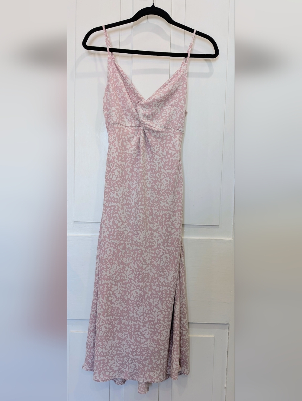 Abercrombie & Fitch Pink Floral Midi Slip Dress - Picture 2 of 8